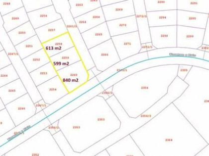 Działka budowlana Kielce Dąbrowa, Wincentego z Kielc