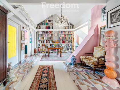 Artystyczne 4 pokoje w kamienicy | Mokotów