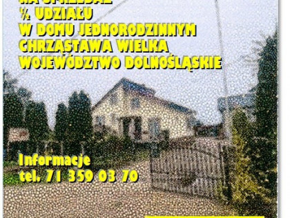 Konkurs ofert - udział 1/2 w prawie własności