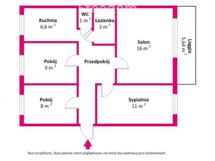 4 pokoje Legionowo Marysieńki PO REMONCIE