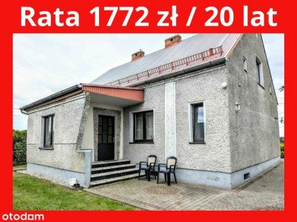 Dom wolnostojący 120m do zamieszkania, ogród, garaż