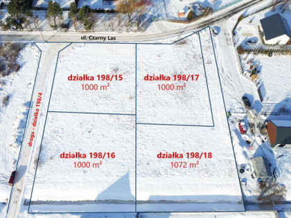 Teren 4072m² Kajetany, gm. Nadarzyn ul. Czarny Las