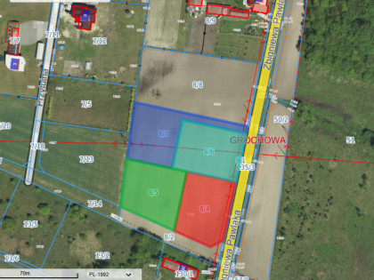 Sprzedam działki budowlane każda po 1500m2 we wsi Grochowa(Gmina Piaseczno)