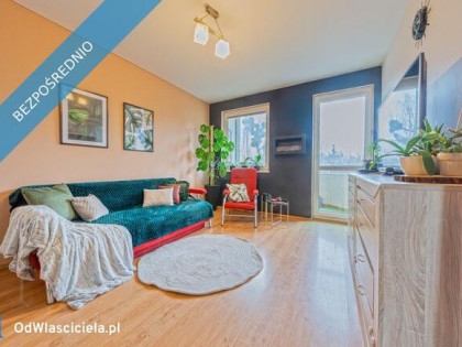 Przytulne słoneczne 3-pokojowe mieszkanie z loggią | 59,6 m²+piwnica | 1. piętro | bez pośredników