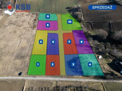 Działka z WZ ul. Dąbrówki, Ostrowiec Św. - 1056m2