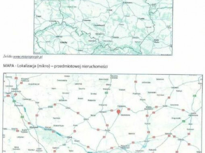 Nieruchomość zabudowana Kraszewo