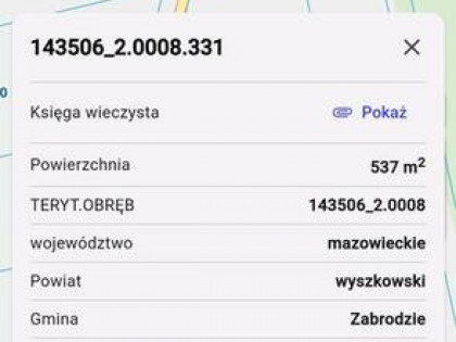 Sprzedam działkę rolno - budowlaną