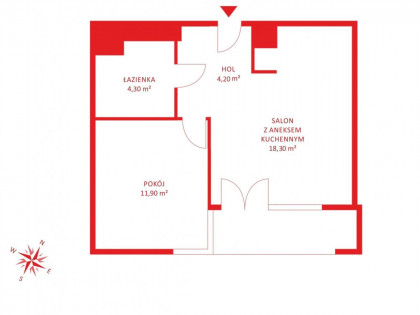 Mieszkanie Gdańsk Wrzeszcz ul. Bolesława Leśmiana