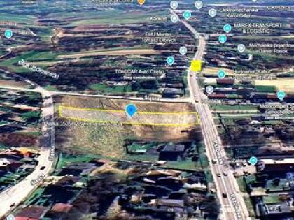 Działka usługowa Pszów