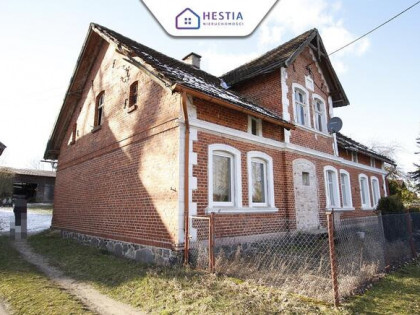 Poniemiecki dom z dużą stodołą - super cena!