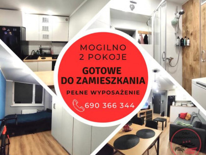 Nowoczesne mieszkanie 2-pokojowe w centrum Mogilna - gotowe do zamieszkania!