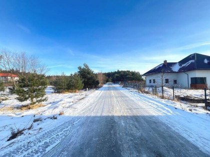 Urokliwa działka 1600 mkw, blisko lasu, Krobia