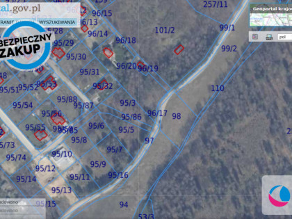 Działka Warzenko ul. Działkowa