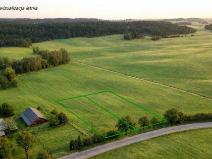 Działka rolno-budowlana, Wiśniewo 3083 m2