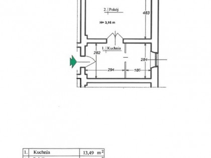 Mieszkanie Lądek-zdrój, ul. Tadeusza Kościuszki