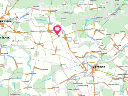 Działka inwestycyjna przy DK42 – 4,3 ha