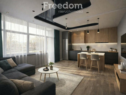 Mieszkanie z dużym balkonem i piwnica 2 pokoje