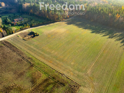Działka budowlana z usługami blisko lasu !