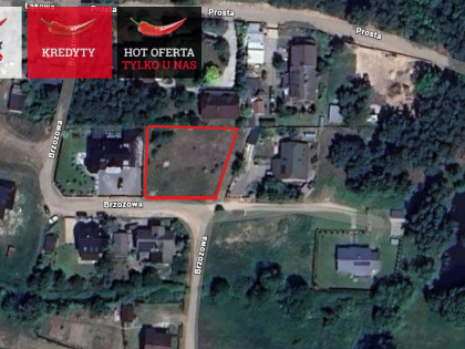 Działka Kobylarnia ul. Brzozowa