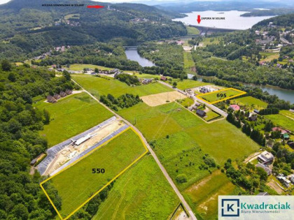 Działka inwestycyjna Bóbrka gm. Solina,