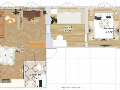 3 pokoje ok. Ogrody Geyera z c.o.