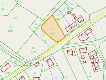 Działka Lubań, ul. Zawidowska Lubań