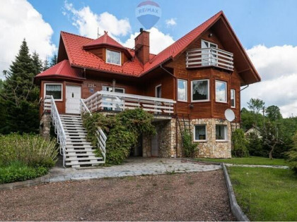 Willa Ponikiew Dom w stylu Kanadyjskim Beskid Mały