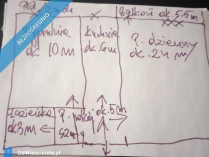 blisko Warszawy /Otwock -49m wysoki parter ,ogródek z KW,sprzedam