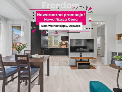 Nowoczesny dom Osowiec, piękna działka pod lasem