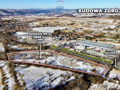 Inwestycyjna działka przy granicy PL–CZ