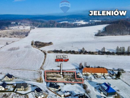 Działka budowlana 2.873 m²,  z mediami i dojazdem