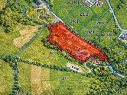 1,25 ha w Bieszczadach | zabudowana działka z dochodem