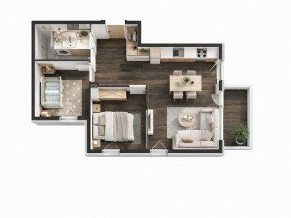 Promocja Narożne  3 pokoje na południe