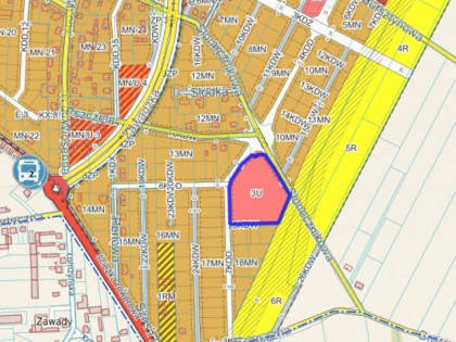 Działka Łomża ul. Słonecznikowa