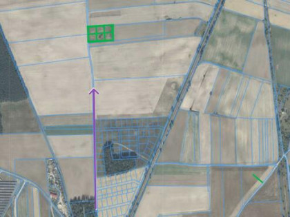 Działka budowlana Młynary gm. Margonin