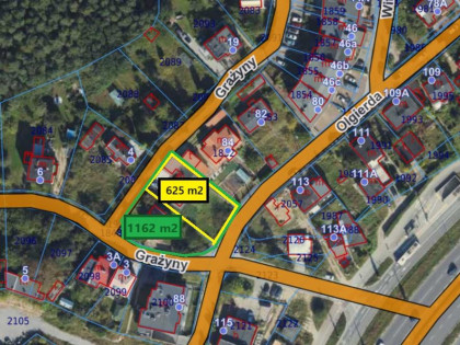 Działka Gdynia Mały Kack ul. Olgierda