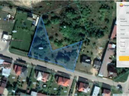 Działka budowlana 1828 m² – Dąbrowa Białostocka