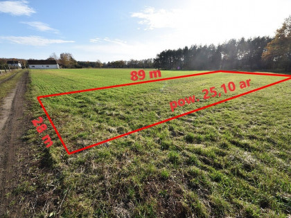 Działka budowlana 25,10 ar | MPZP 22 MN-U | Turawa