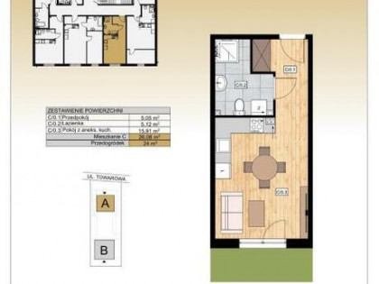 Mieszkanie Stargard, Towarowa