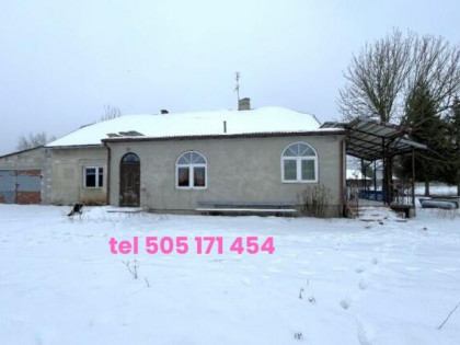 Dom obora siedlisko działka zabudowana 3300m Franciszków Mi