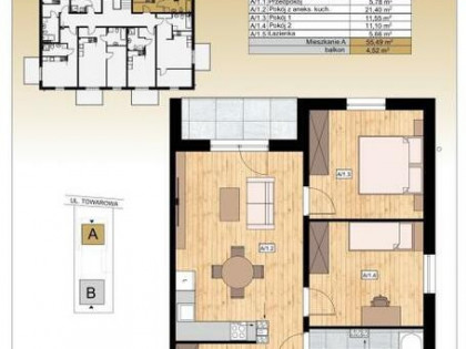 Mieszkanie Stargard, Towarowa