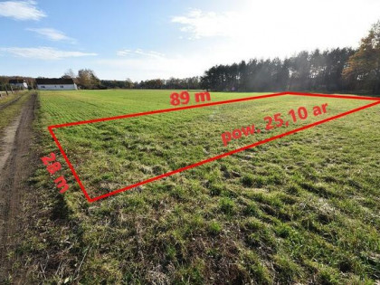 Działka budowlana 25,10 ar | MPZP 22 MN-U | Turawa