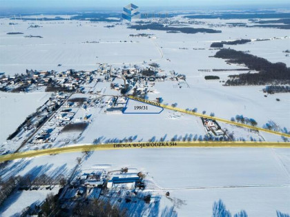 Działka usługowa Pierławki gm. Działdowo