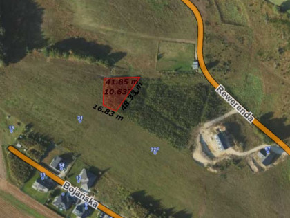 Działka Chwaszczyno ul. Rewerenda