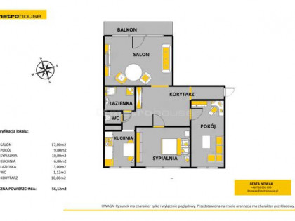 3 pokojowe mieszkanie - Gdańsk Siedlce