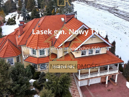 Willa z basen  - włoski styl i widok na Tatry