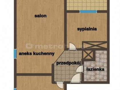 3 pokoje  Złota  Parking za szlabanem  Gotowe