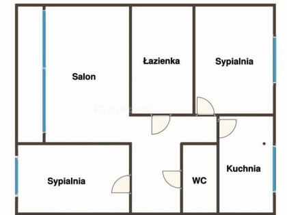 Atrakcyjne mieszkanie 3 pokojowe po remoncie