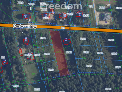 Działka przy lesie blisko PKP w Cegłowie