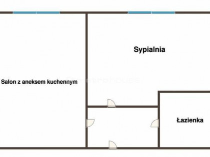 Na sprzedaż 2 pokojowe mieszkanie na Olechowie